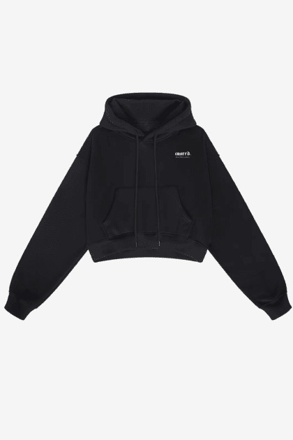 cnsrrd cropped-hoodie-black